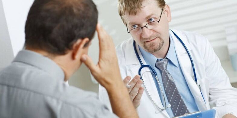 Spezielle Beratung zur Behandlung von Prostatitis