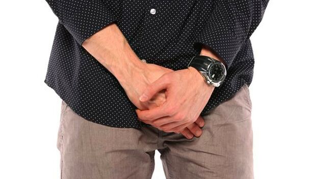 Leistenschmerzen mit Prostatitis